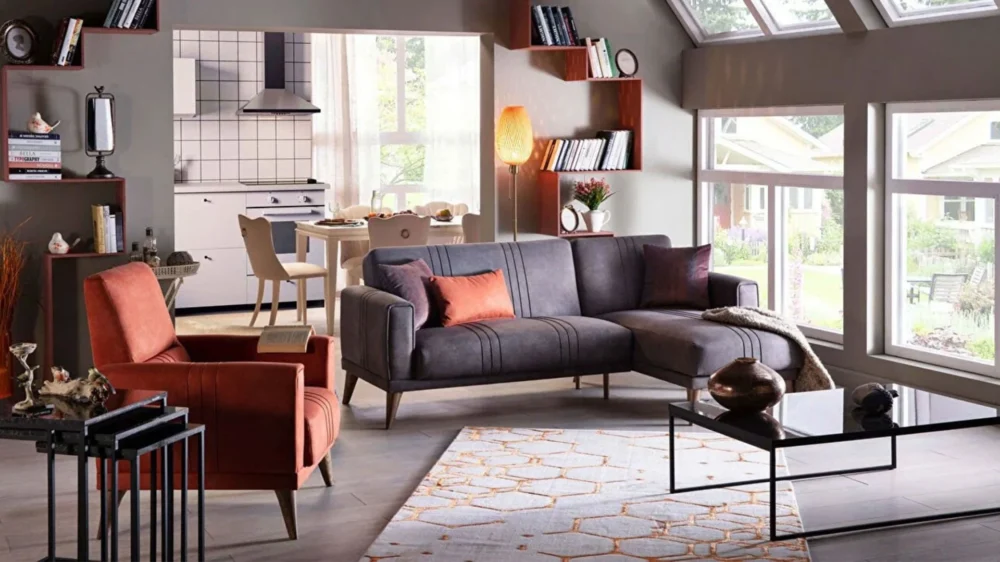 Ruby Ecksofa